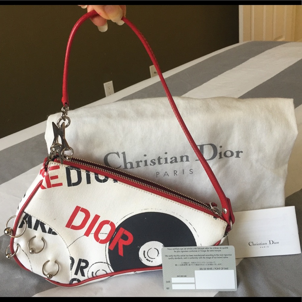 Dior Limited Edition Rock & Roll Saddle Bag